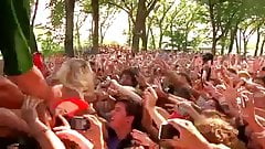 lady gaga licked and groped while crowd surfing